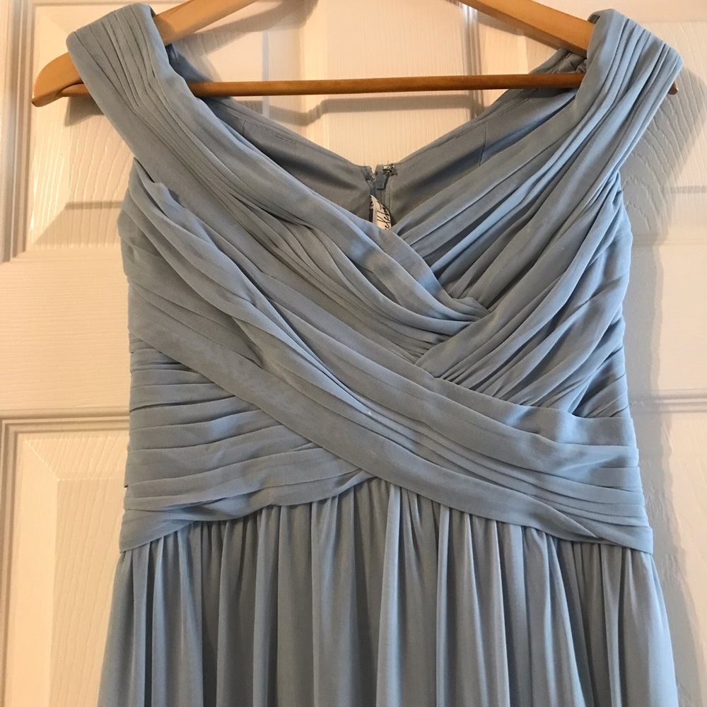 Dusty Blue Gown